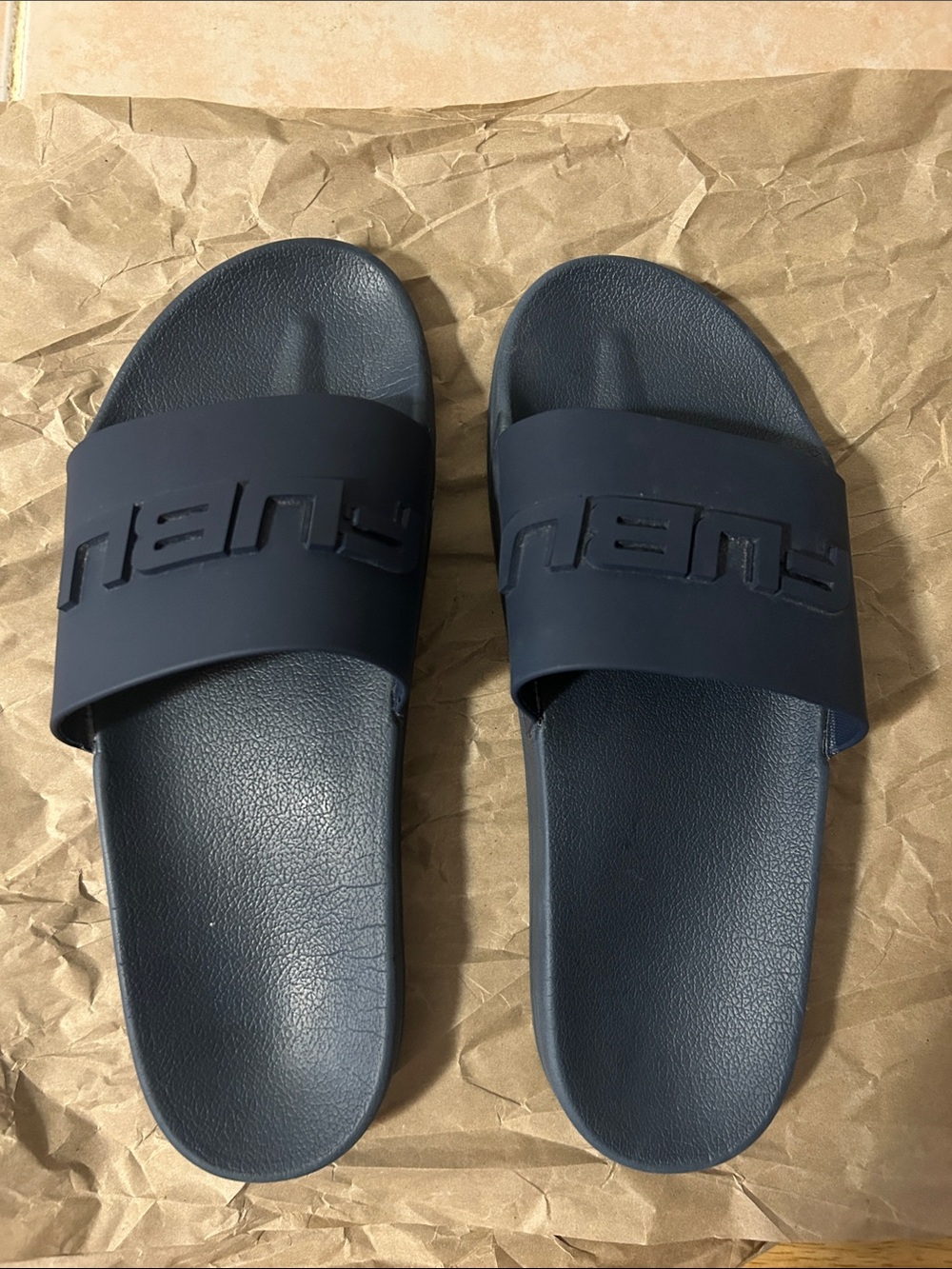 Fubu men’s slides size 8